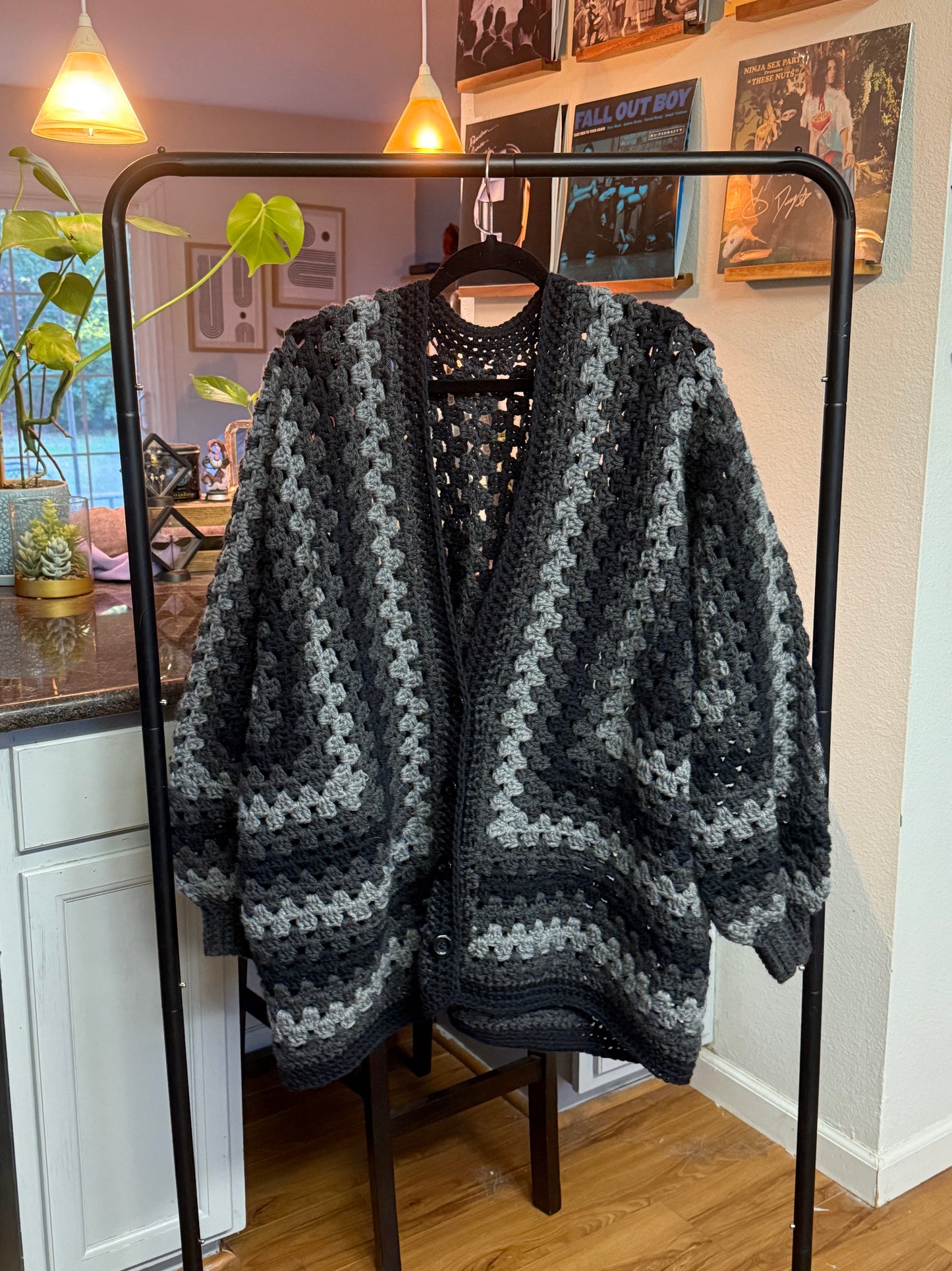 Hexagon Cardigan