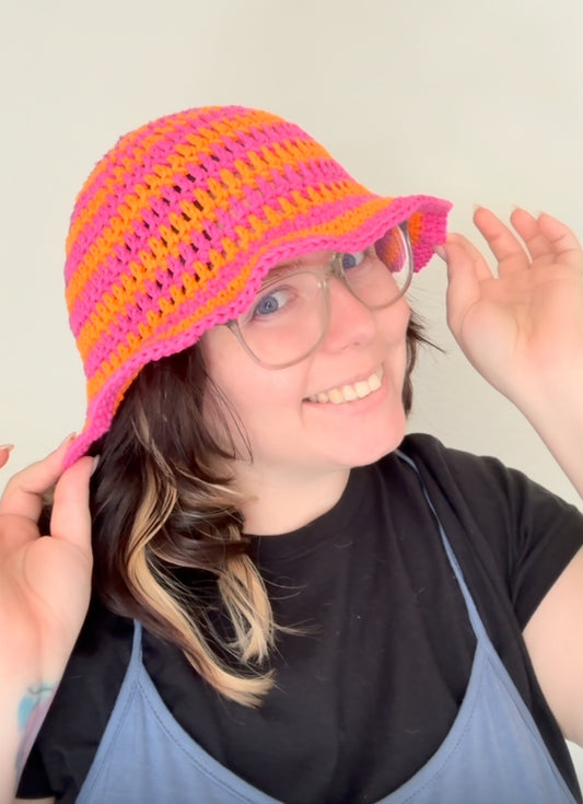 Summer Stripes Bucket Hat